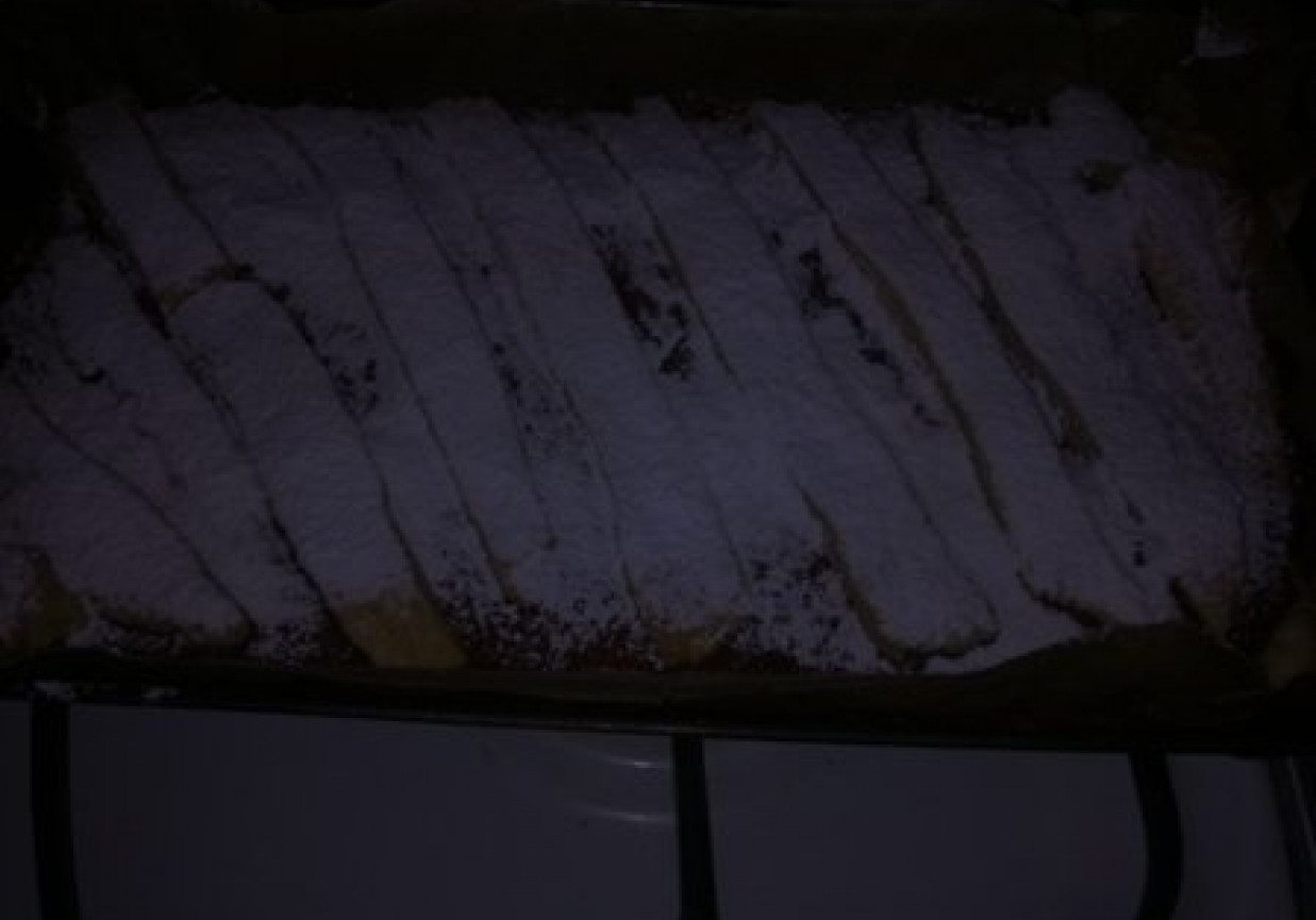 Ciasto rabarbarowe- mała blaszka foto