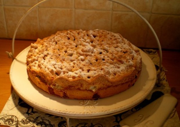Fotografia przedstawiająca Ciasto rabarbarowe