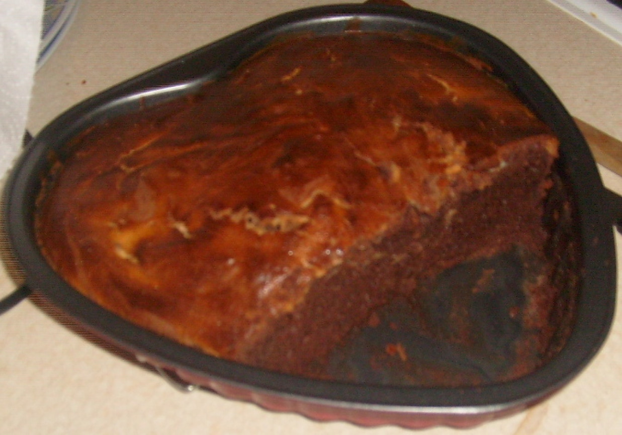 Ciasto serkowo-kakaowe foto