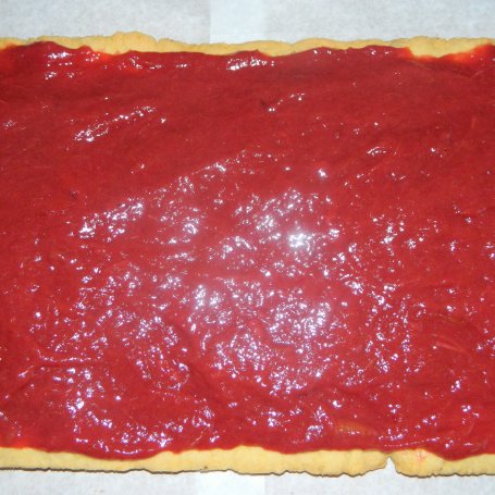 Krok 3 - Ciasto słodka pokusa z serem i rabarbarem foto