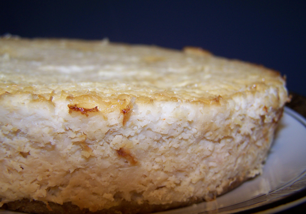 ciasto sojowe jak SERNIK foto