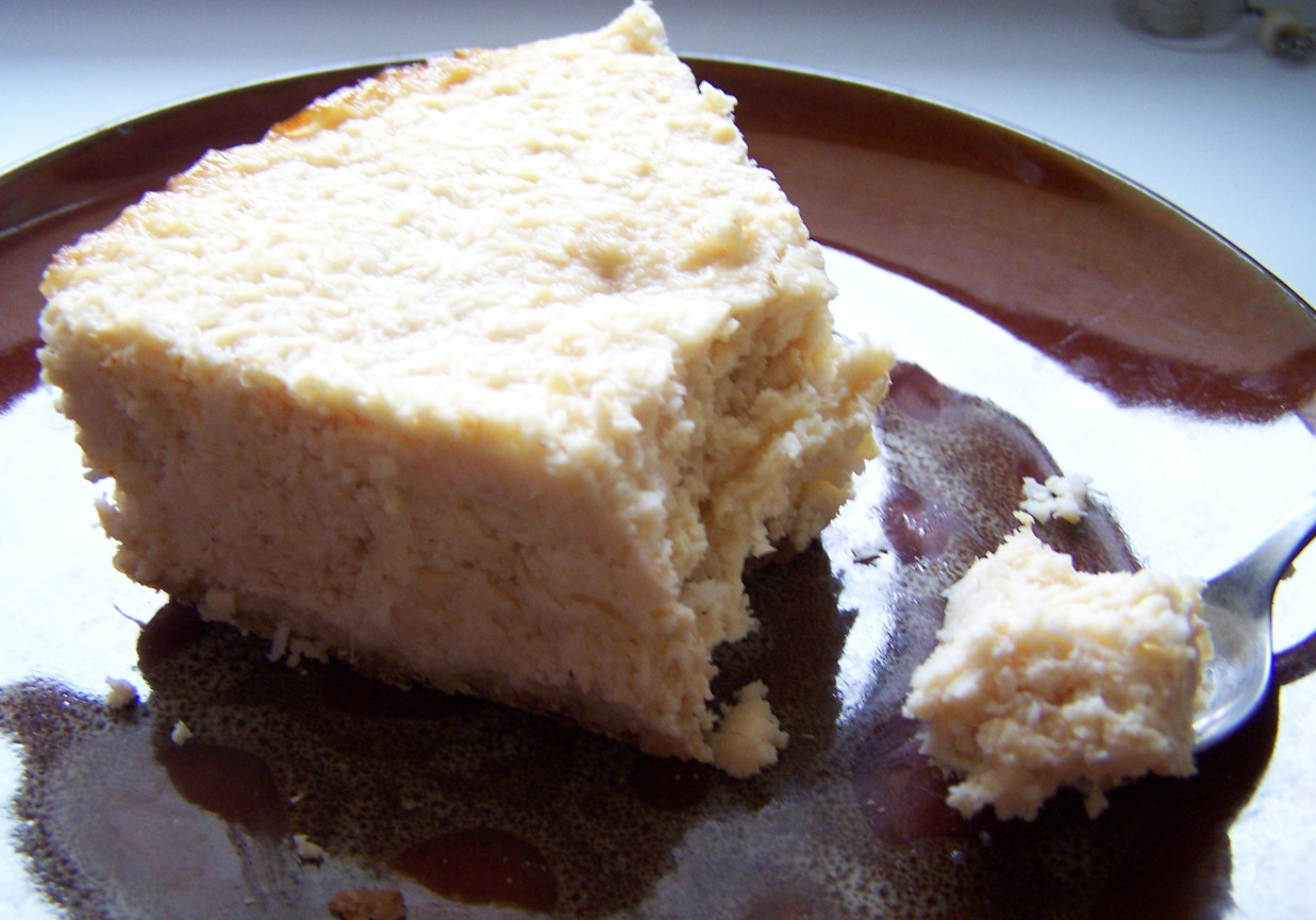 ciasto sojowe jak SERNIK foto