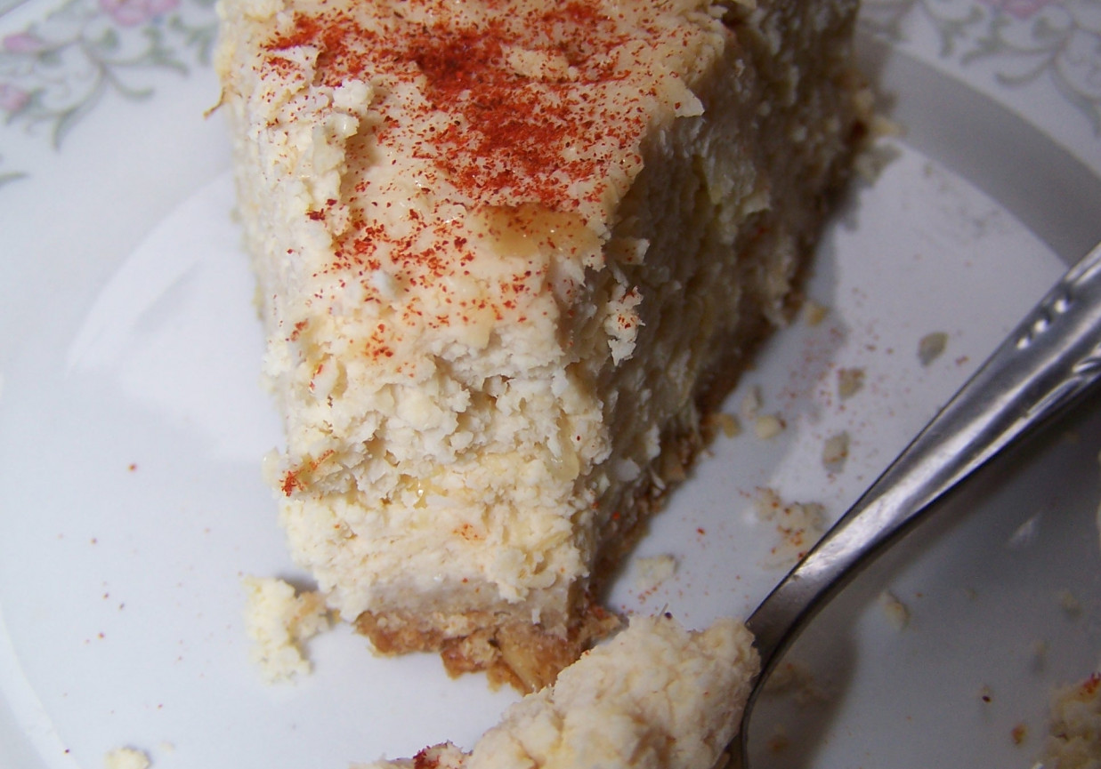 ciasto sojowe jak SERNIK foto