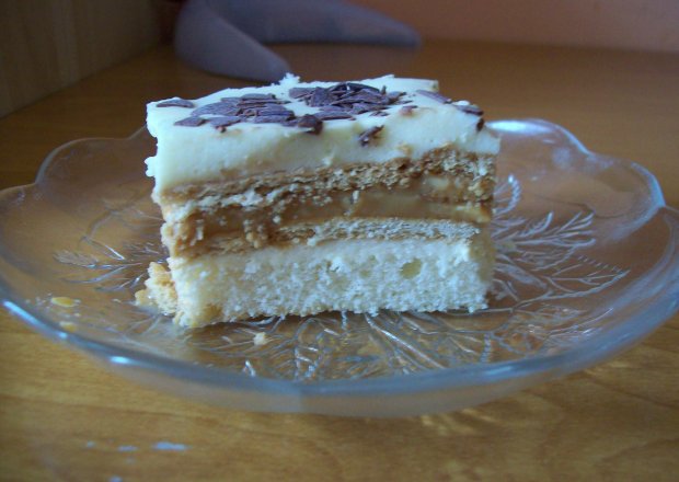 Fotografia przedstawiająca ciasto toffi