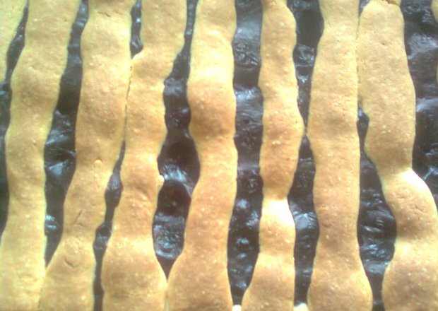 Fotografia przedstawiająca Ciasto z borówkami