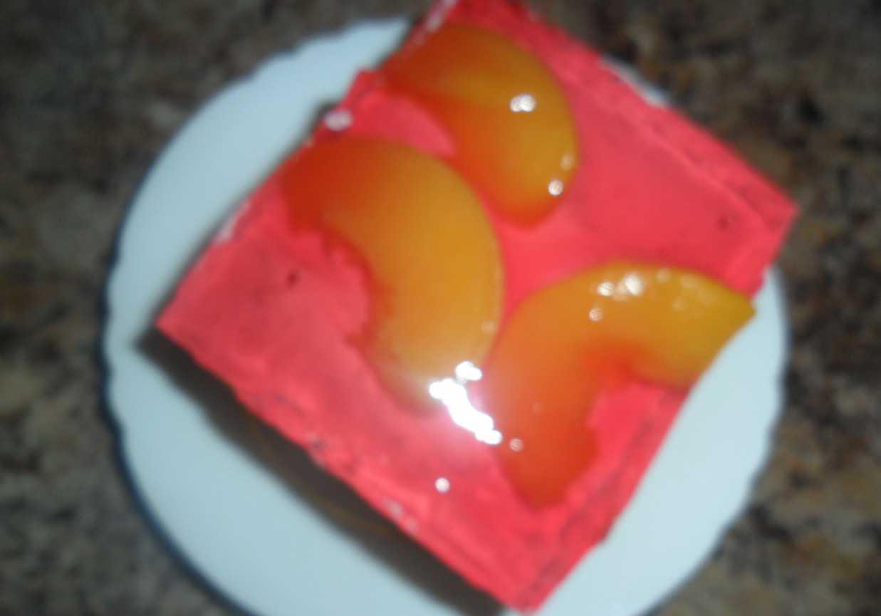 Ciasto z brzoskwiniami  foto