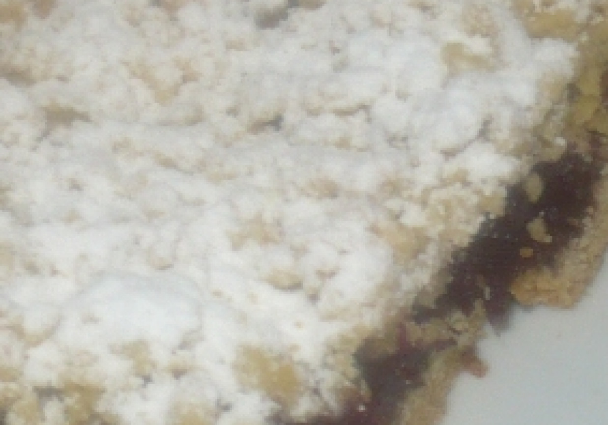 Ciasto z dżemem śliwkowym foto