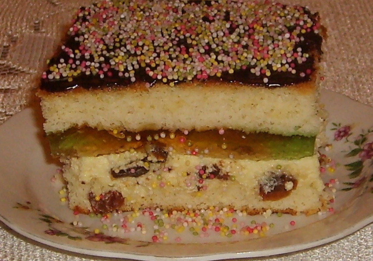 Ciasto z galaretką foto