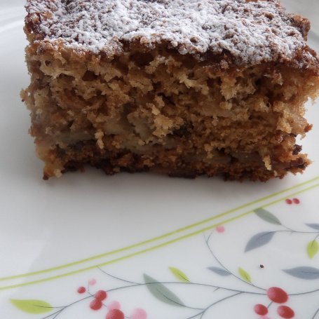 Krok 3 - Ciasto z jabłkami i bakaliami foto