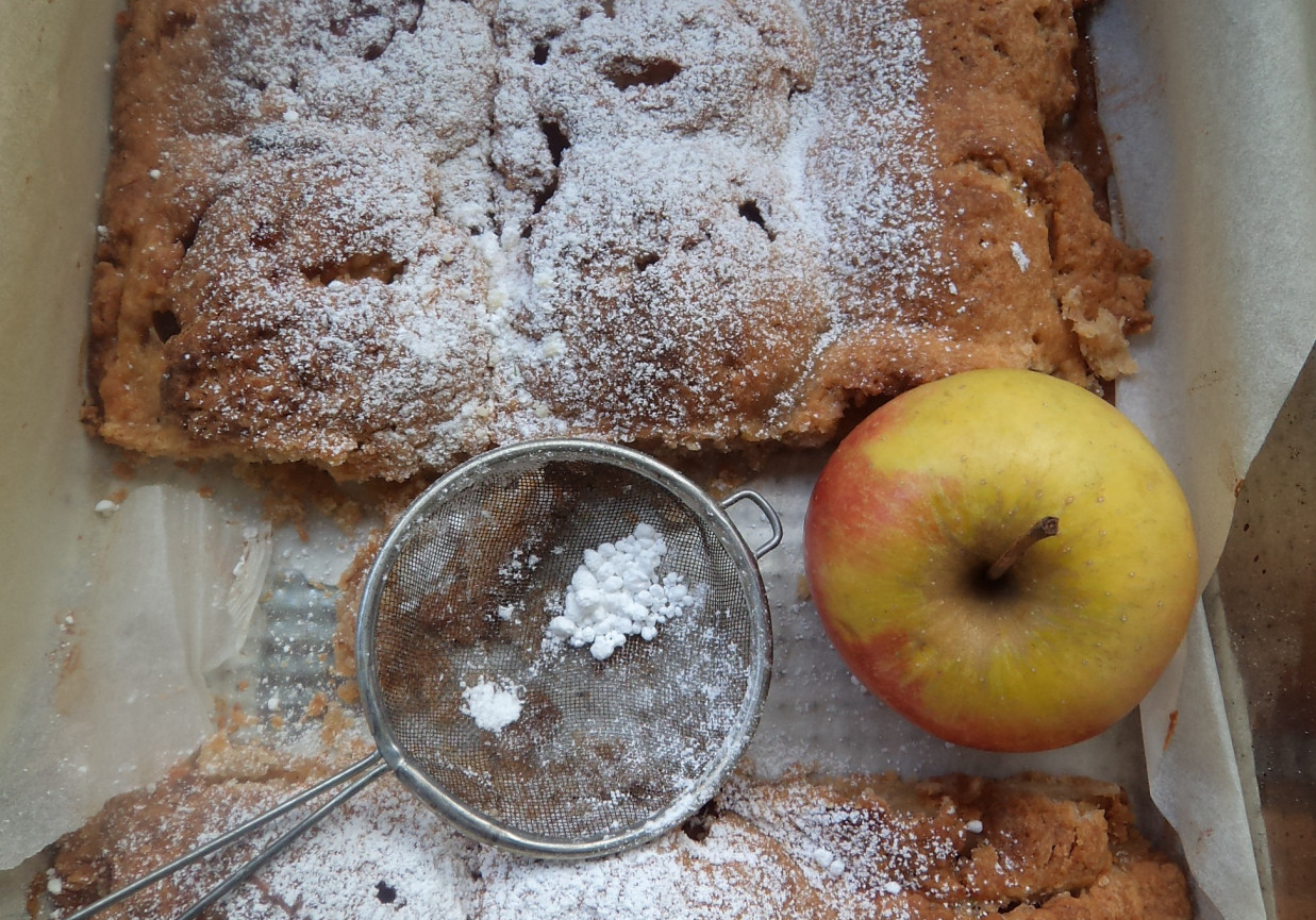 Ciasto z jabłkami i serkiem homogenizowanym :) foto