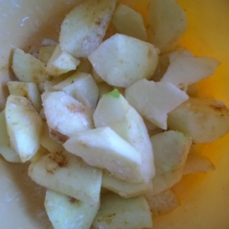 Krok 4 - Ciasto z jabłkami na oleju foto