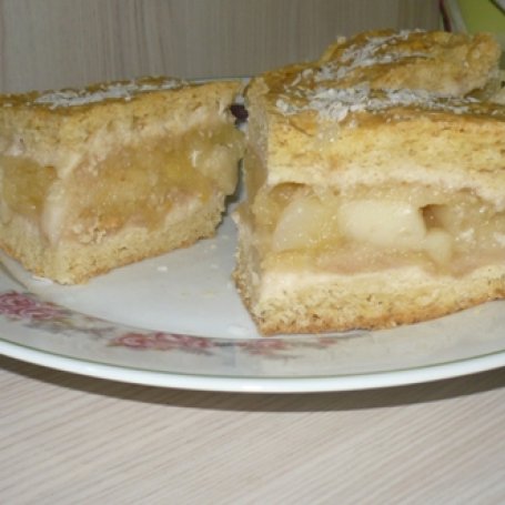 Krok 3 - ciasto z jabłkami foto
