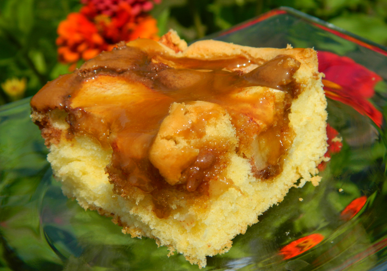 Ciasto z jabłkami foto