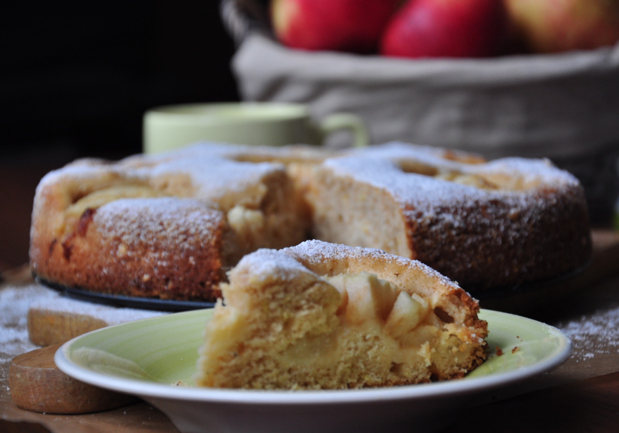 ciasto z jesiennymi jabłkami foto