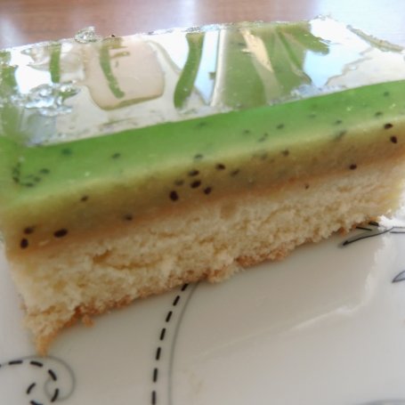 Krok 5 - Ciasto z kiwi i bananami foto