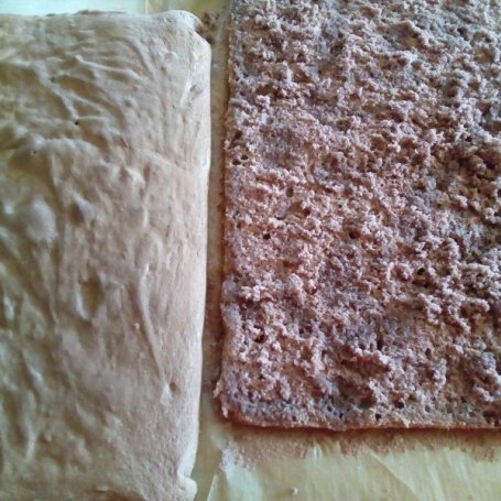 Krok 2 - Ciasto z masa i jabłkami foto