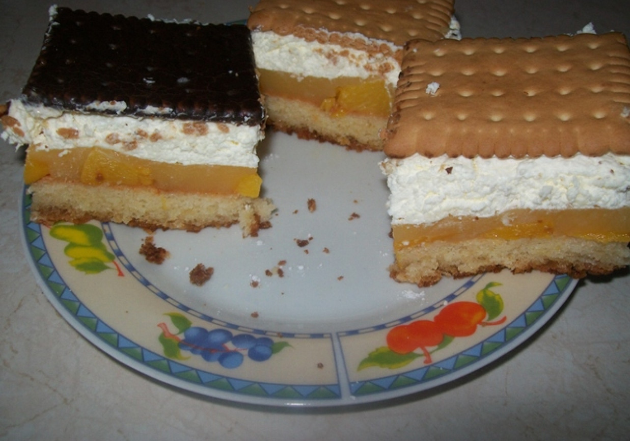 Ciasto z masą mandarynkową foto