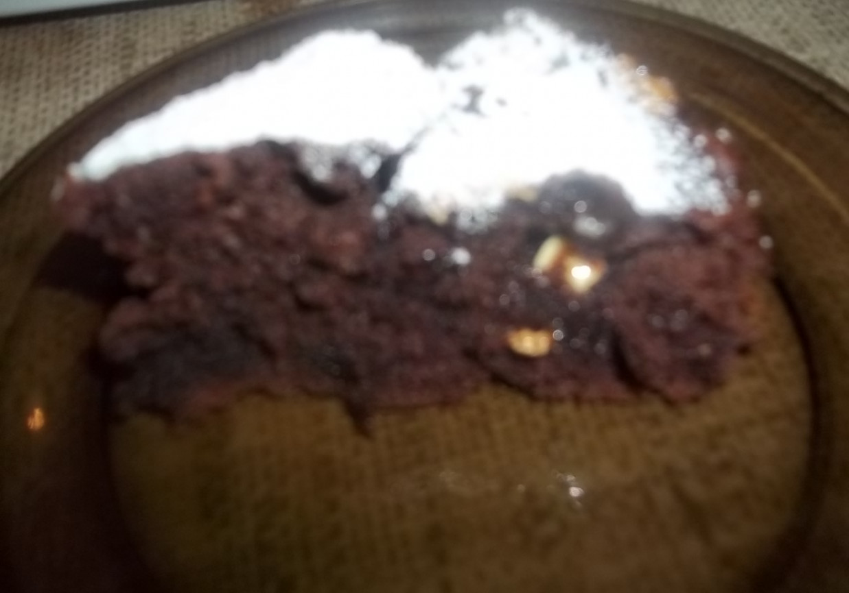 Ciasto z piankami i białą czekoladą foto