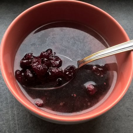 Krok 2 - Ciasto z rabarbarem i żurawiną foto