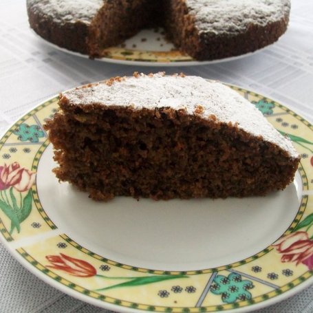 Krok 4 - Ciemny placek bananowy foto