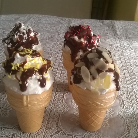 Krok 4 - Ciepłe lody foto