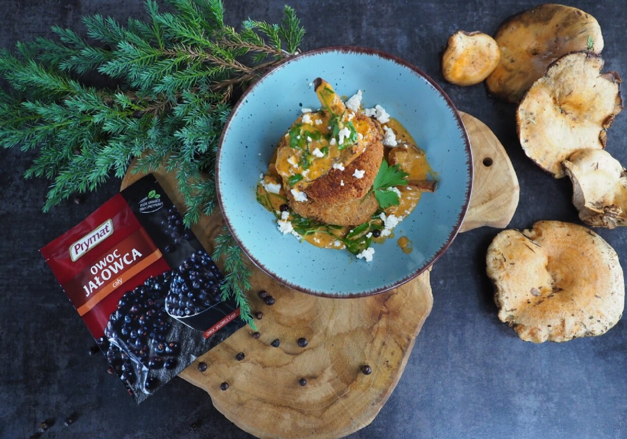 Co na obiad: Kotlety z kaszy z sosem grzybowym wg Piotra Ogińskiego foto