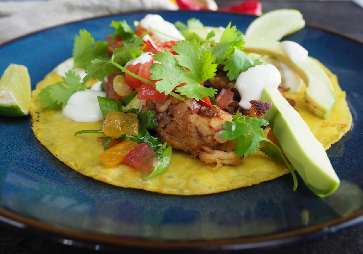 Co na obiad: Naleśniki kukurydziane z kurczakiem wg Piotra Ogińskiego foto