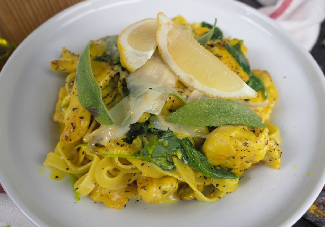 Co na obiad: Pasta al limone wg Piotra Ogińskiego foto