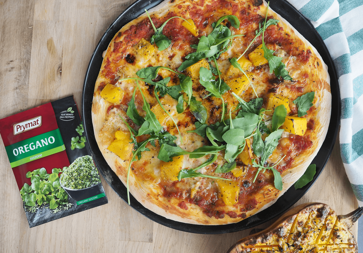 Co na obiad: Pizza z dynią, gorgonzolą i miodem wg Piotra Ogińskiego foto