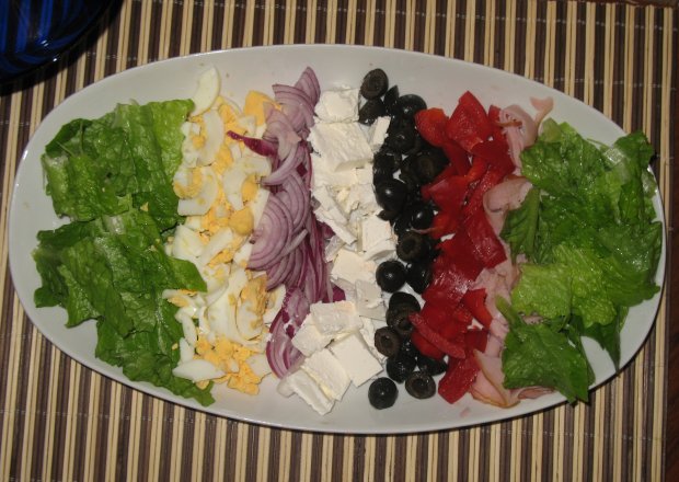 Fotografia przedstawiająca Cobb salad