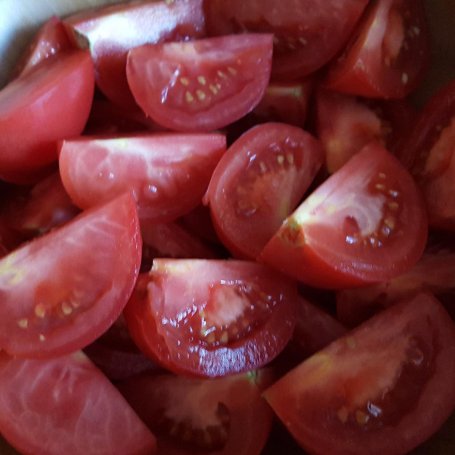 Krok 3 - Consomme pomidorowe z żółtą soczewicą foto