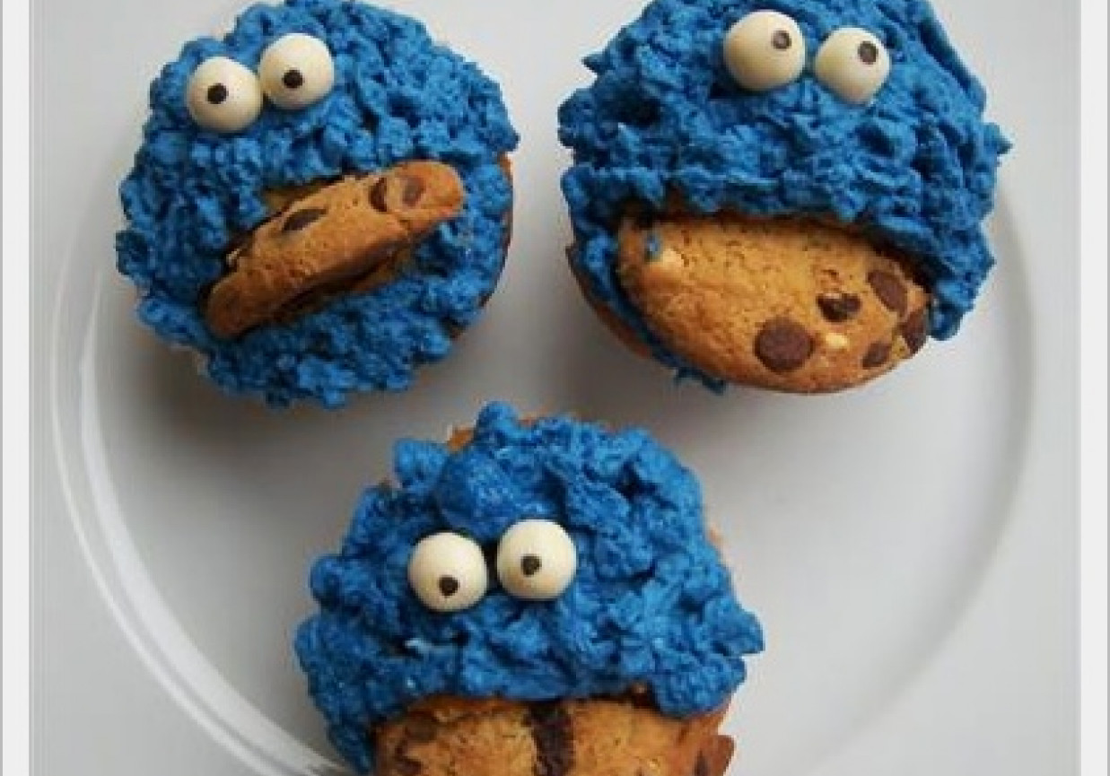 Cookie Monster Cupcakes :) foto