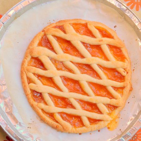 Krok 3 - Crostata z marmoladą brzoskwiniową foto