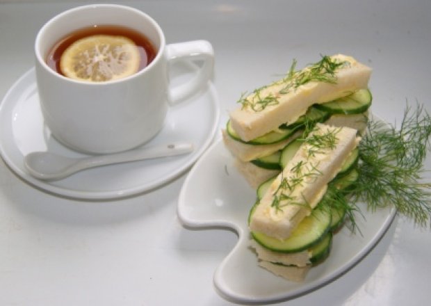 Fotografia przedstawiająca Cucumber sandwiches wg Buni