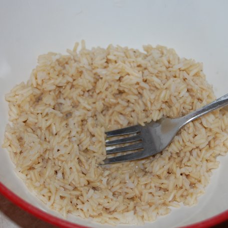 Krok 1 - Cukinia faszerowana ryżem brązowym i mięsem mielonym foto