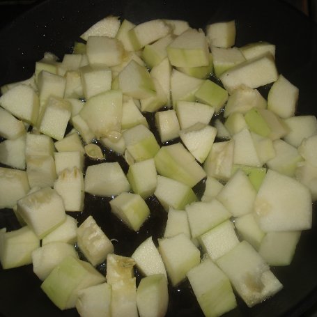 Krok 2 - Cukinia i inne warzywa z ryżem-danie na jednej patelni foto
