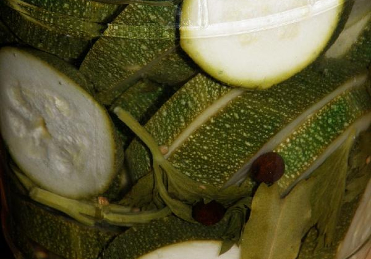 Cukinia marynowana z lat '70tych foto