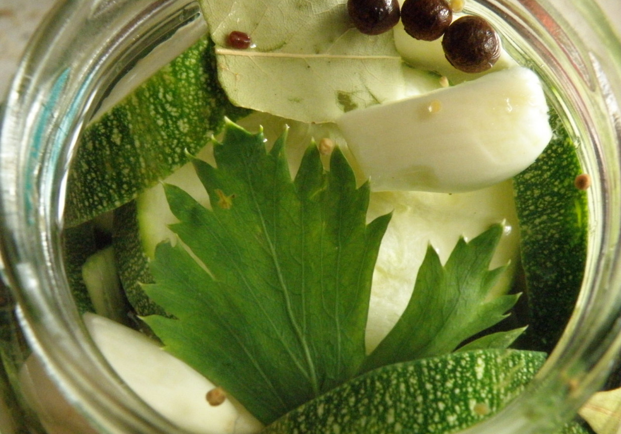 Cukinia marynowana z lat '70tych foto