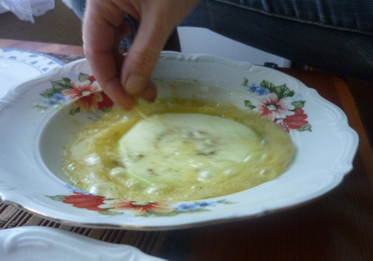 cukinia smażona w jajku i bułce tartej foto