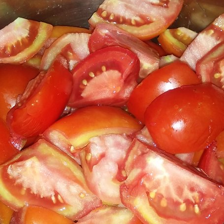 Krok 1 - Cukinia sosie pomidorowym foto
