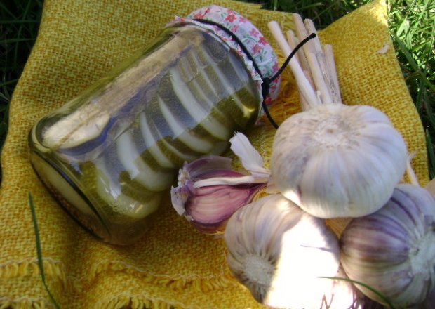 Fotografia przedstawiająca Cukinia w zalewie słodko-kwaśnej