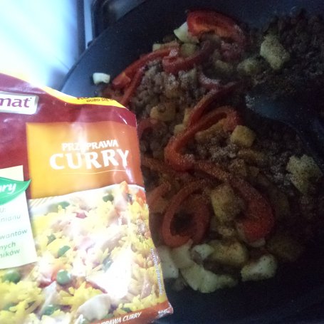 Krok 4 - Cukinia z soczewicą i nutą curry :) foto