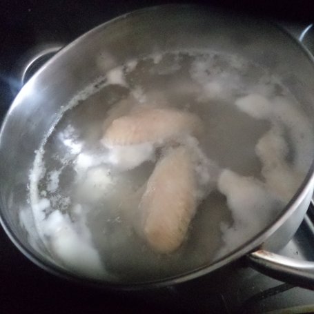 Krok 1 - Cukinia,por,papryka-składniki zupy krem podanej w chlebie:) foto