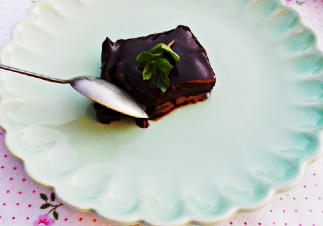 Cukiniowe brownie foto