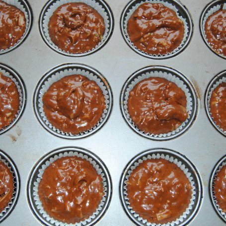Krok 4 - Cukiniowo- czekoladowe muffinki foto