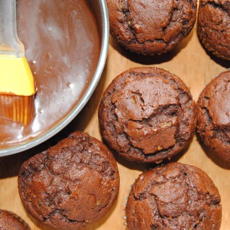 Krok 5 - Cukiniowo- czekoladowe muffinki foto