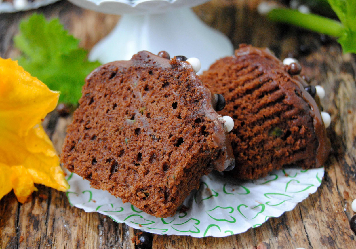 Cukiniowo- czekoladowe muffinki foto
