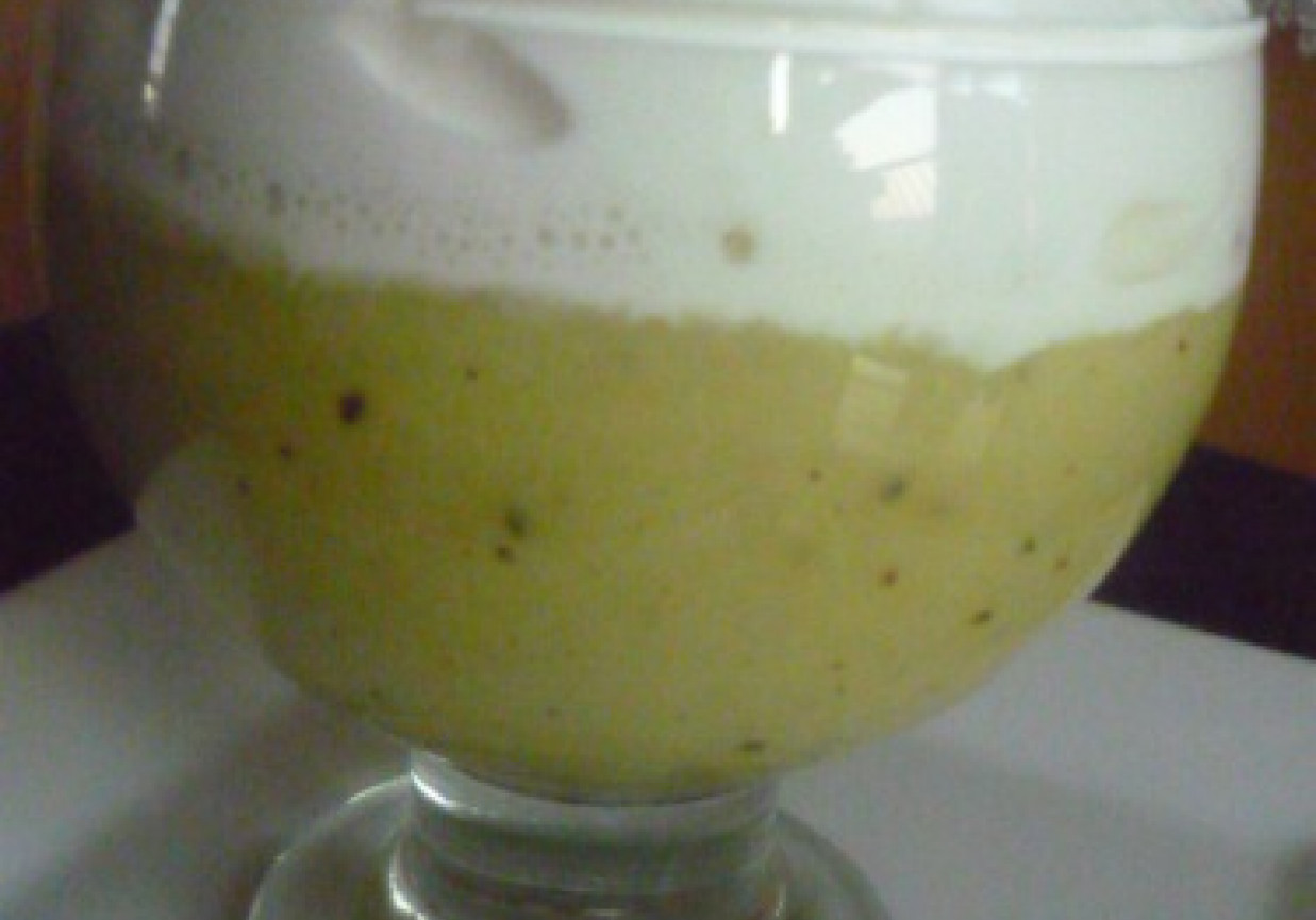 Cukiniowy budyń foto