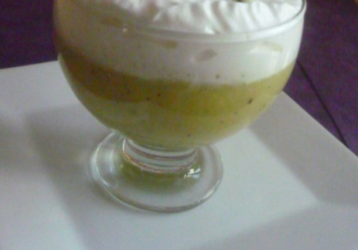 Cukiniowy budyń foto