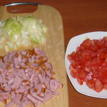 Krok 2 - CUKINIOWY MISZ-MASZ Z MIĘSNYMI KULKAMI foto